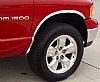 Ford F150 2004-2012 Stainless Steel Fender Trim W/O Flares - Short